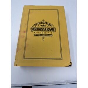 1881 History of Nevada w/ Illustrations Thompson & West 1958